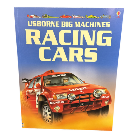 Usborne Racing Cars book