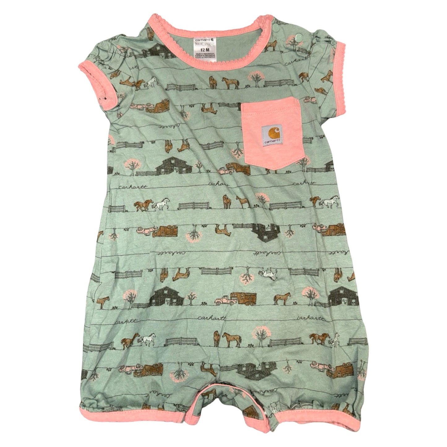 Romper by Carhartt size 12m