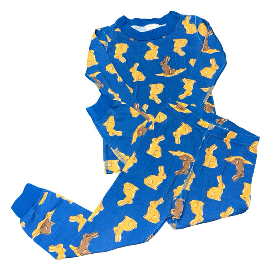 2 Piece holiday pajama set by Hanna Andersson size 4