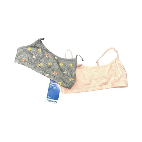 NWT set of 2 cami bras by Old Navy size 6-7