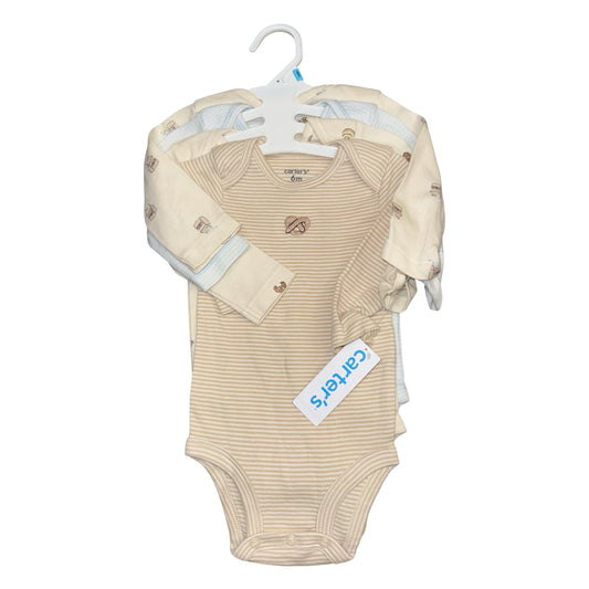 NWT 4 piece onesie set by Carters size 6m