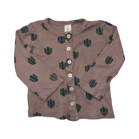 Long sleeve button up shirt by Kate Quinn size 18-24m