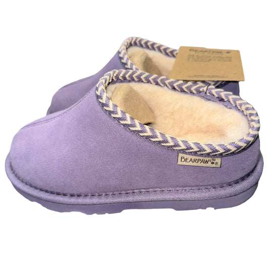 NWT Slippers by Bearpaw size 1y