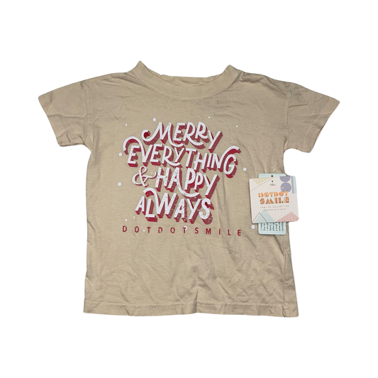 NWT short sleeve top by DotDotSmile size 3-4