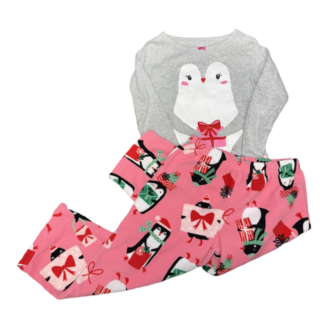 2 Piece holiday pajama set by Carters size 3