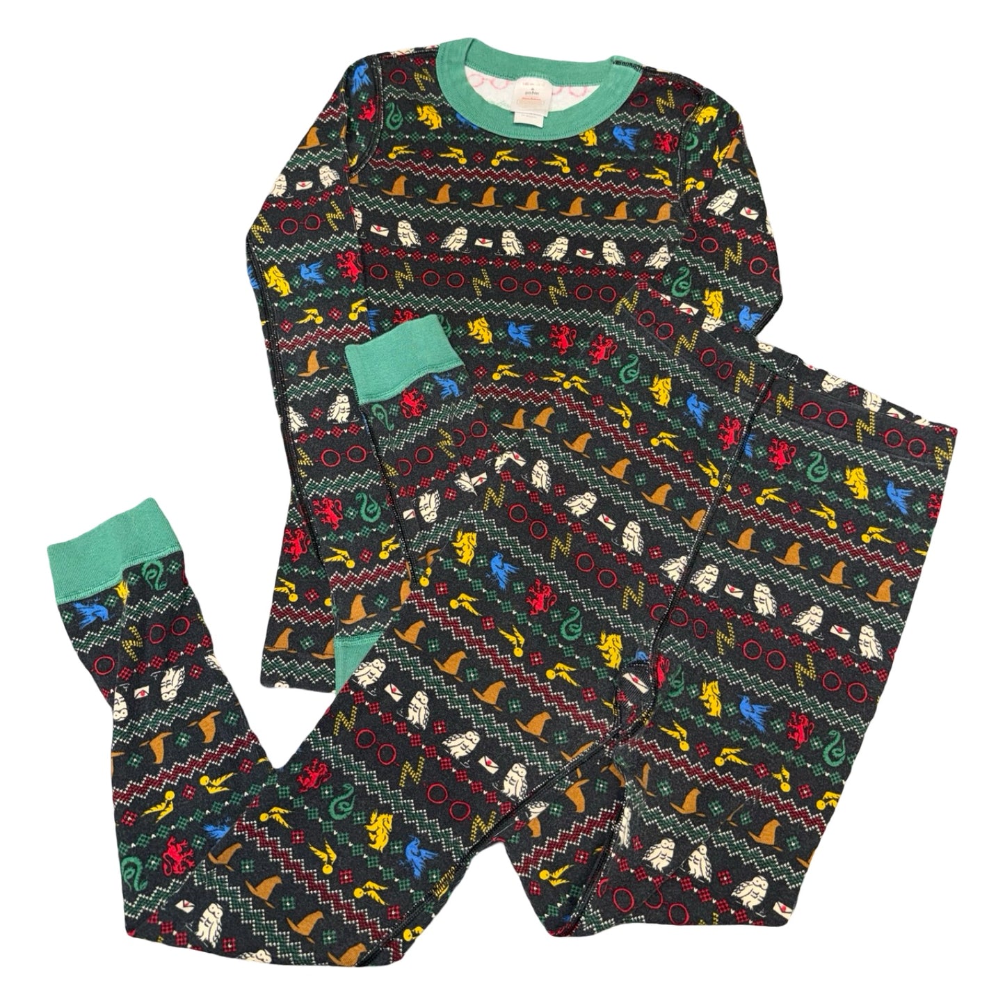 2 Piece pajama set by Hanna Andersson size 10