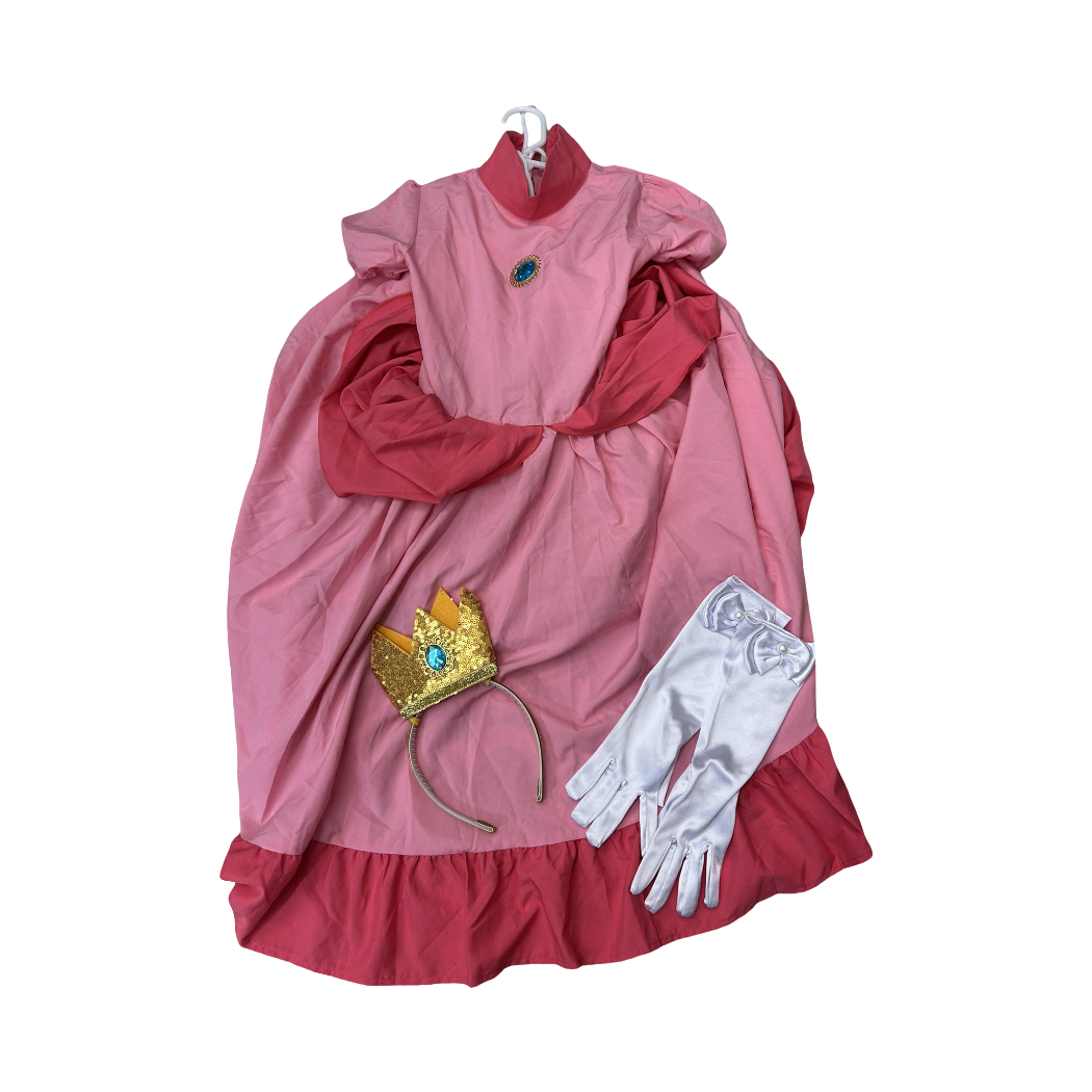 Princess Peach costume size 6-8