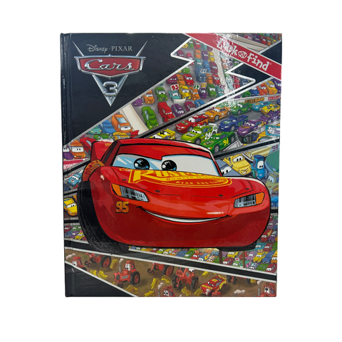 Cars 3 Look and Find book