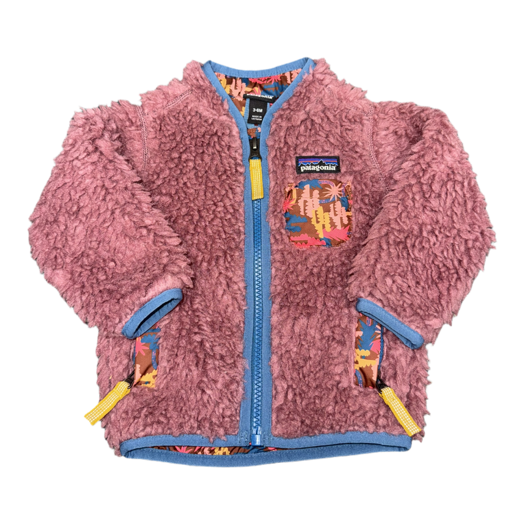 Fleece zip-up by Patagonia size 3-6m