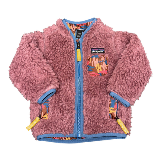 Fleece zip-up by Patagonia size 3-6m
