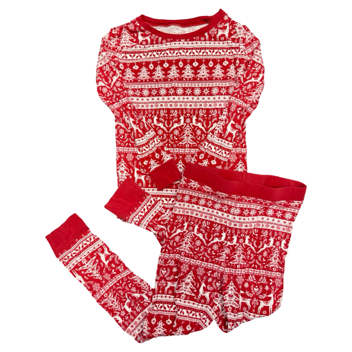 2 Piece holiday pajama set by Little Sleepies size 3