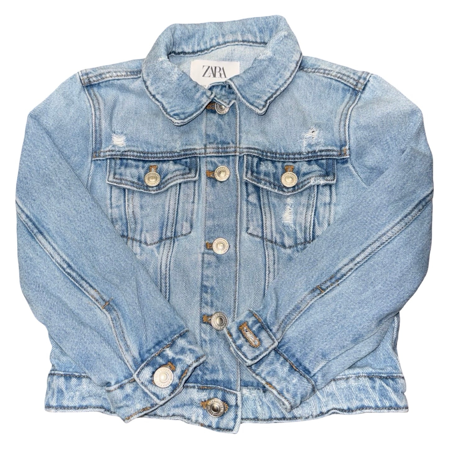 Denim jacket by Zara size 6