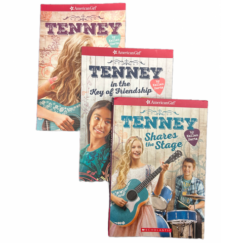 American Girl Doll Tenney Book set 1-3