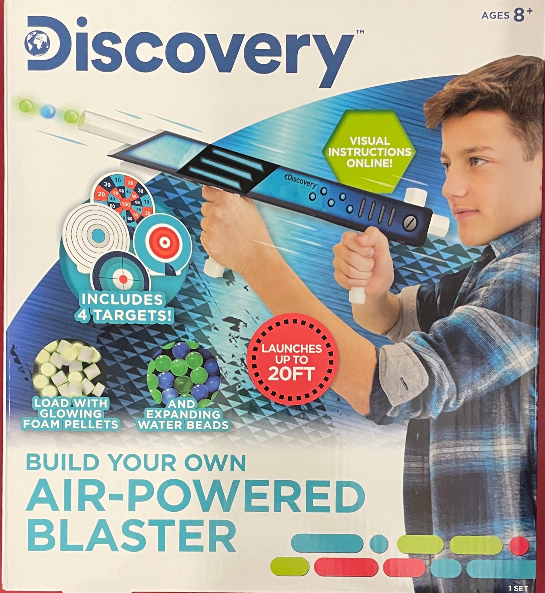 Discovery build your own air powered blaster