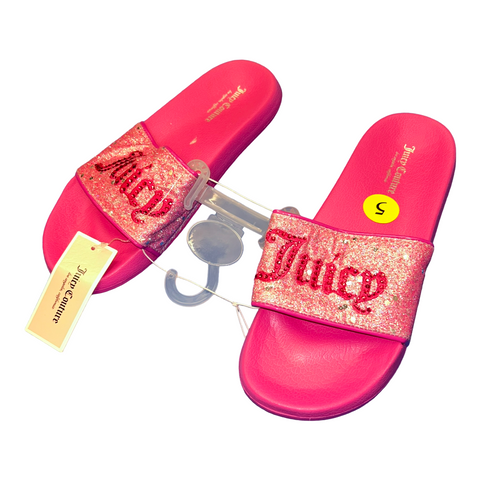 NWT Slides by Juicy Couture size 5y