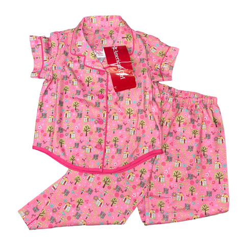 NWT 2 piece pajama set by Welliewishers American Girl size 4