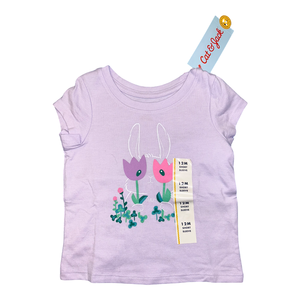 NWT Easter shirt by Cat and Jack size 12m