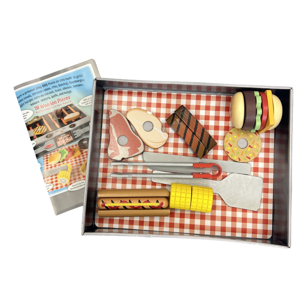 Wooden Grill and Serve BBQ Set by Melissa and Doug