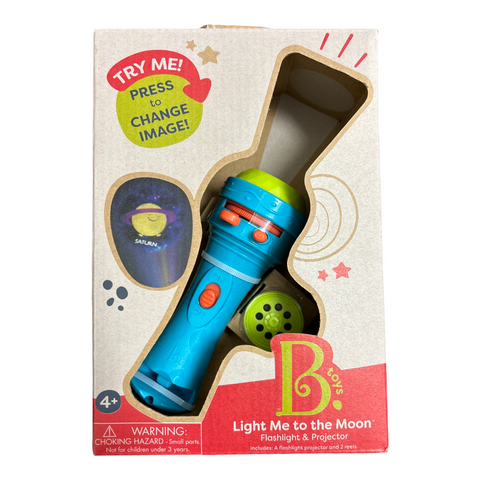 NWT B Toys Flashlight and Projector
