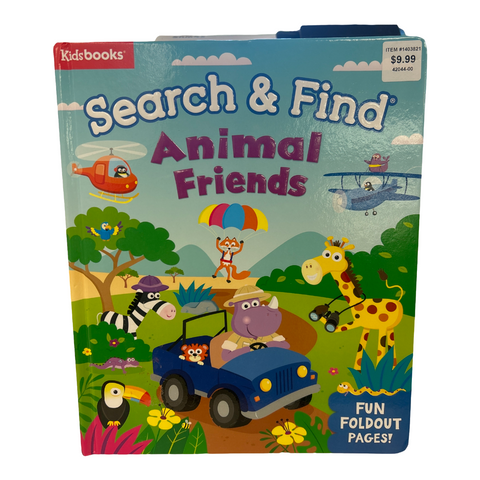 Search and Find Animal Friends book