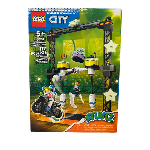 NWT Lego City The Knockdown Stunt Challenge