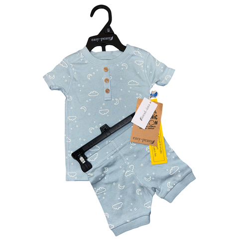 NWT 2 piece set by Easy Peasy size 12m