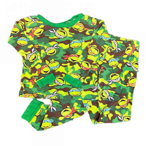 2 Piece Teenage Mutant Ninja Turtles pajama set size 4