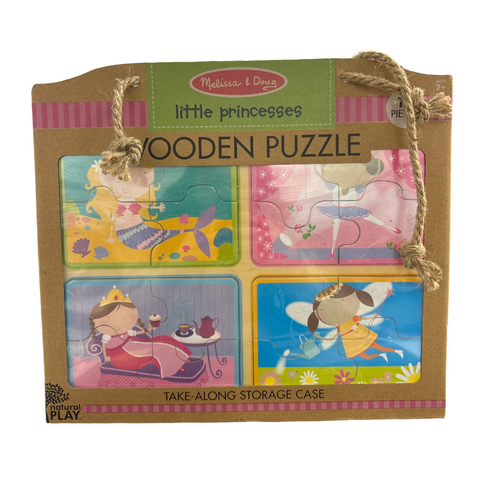 NWT Wooden puzzles by Melissa and Doug